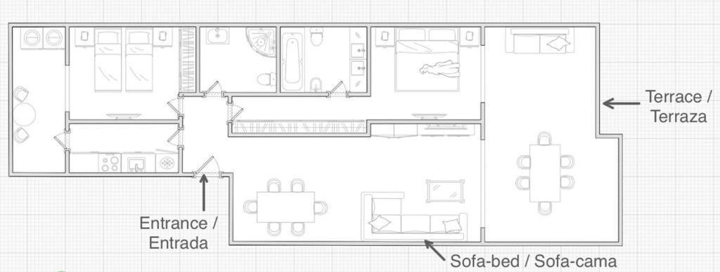 Medina De Banus Marbella Apartment Ruang foto